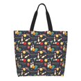 thumbnail image 1 of Easygdp Christmas Holiday Bowling Bolsas Tote para Mujer, Bolsos de Hombro para Viaje, Bolsos de Mano de Gran Capacidad para Compras y Trabajo, 1 of 8