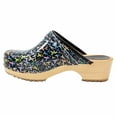 thumbnail image 3 of BJORK Maja Wood Printed Leather Clogs (Hope - EU39), 3 of 9