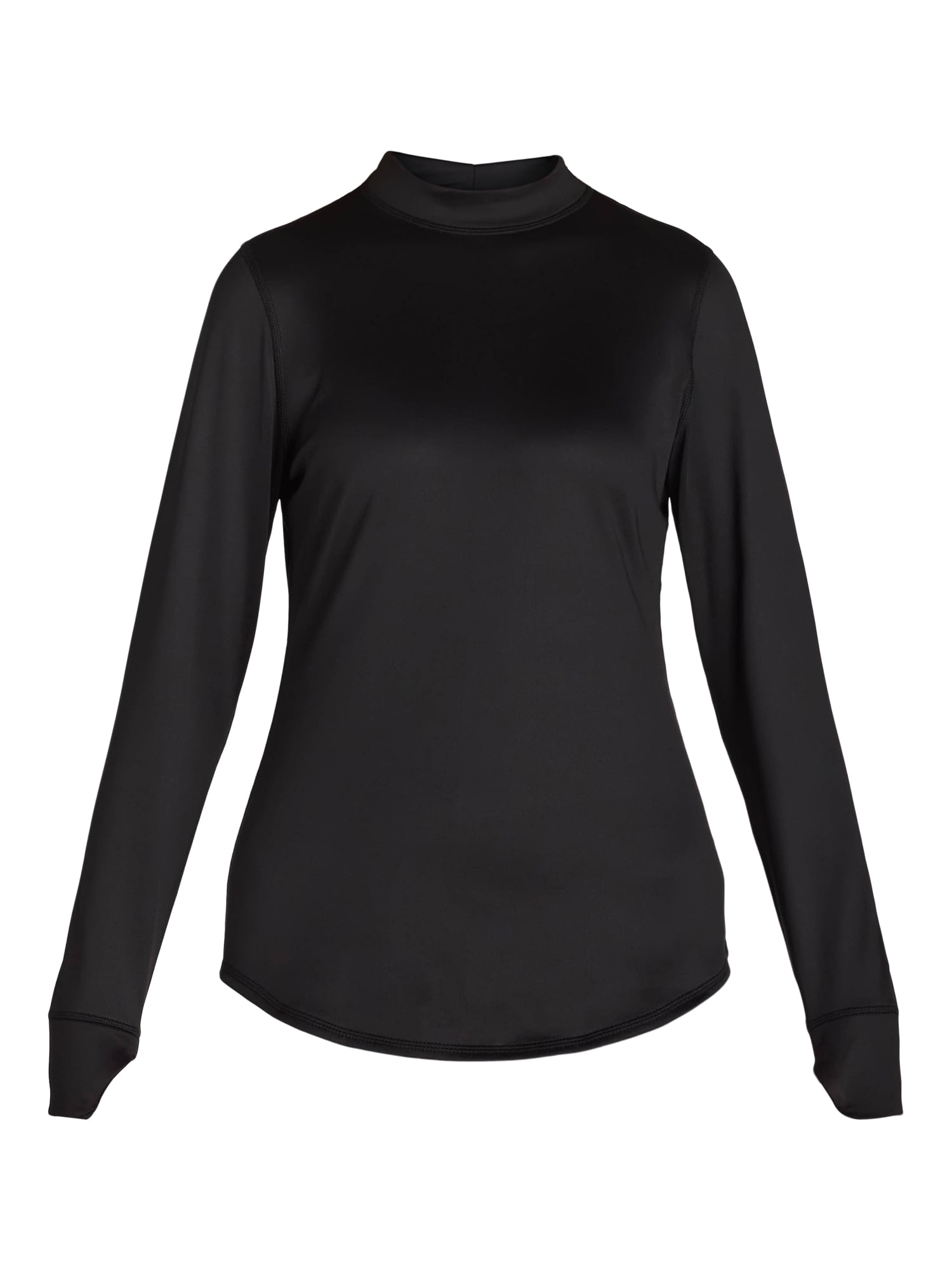ClimateRight by Cuddl Duds Women's Thermal Guard Base Layer Mock Neck Top, Sizes XS to 4X