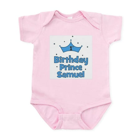 

CafePress - 1St Birthday Prince SAMUEL! Infant Bodysuit - Baby Light Bodysuit Size Newborn - 24 Months