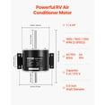 thumbnail image 4 of VEVOR 1/4HP RV AC Fan Motor AC115V 3A 1650RPM Single Phase with 5uf/370V Capacitor, 4 of 9