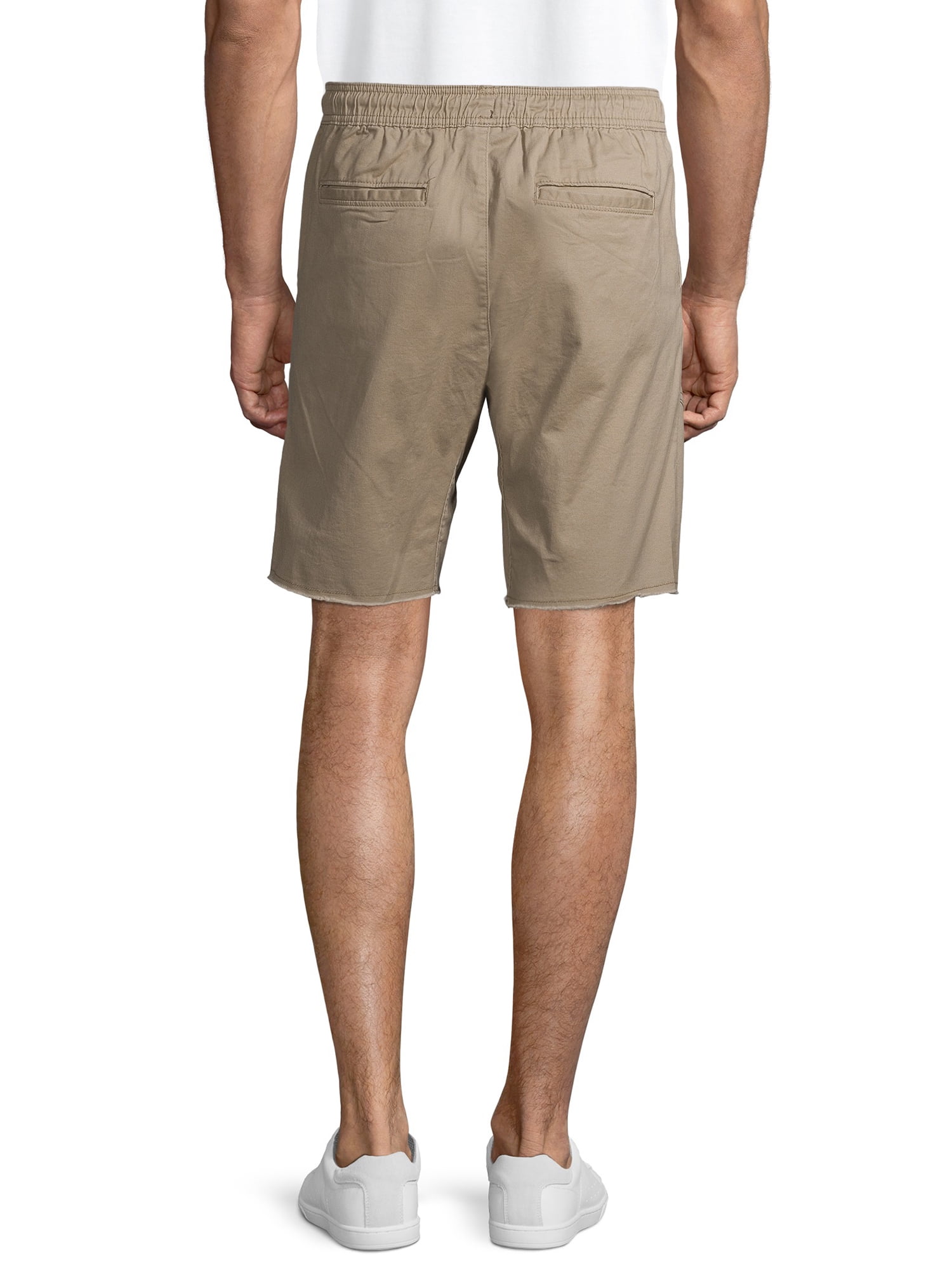 no boundaries men's knit jogger shorts