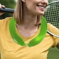 thumbnail image 3 of Almencla Hot Summer Neck Cold Wraps Chill Cold Ice Pack Reusable Neck Cooling Tube Green, 3 of 8