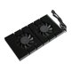 thumbnail image 2 of Radiador de placa posterior GPU, disipador de calor rápido de aleación de aluminio, Enfriador de memoria de plano posterior de 4 pines para RTX3090 3080 3070, 2 of 8