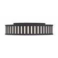 thumbnail image 6 of Crystorama Lighting Kendal 4 Light Black Forged Ceiling Mount - 22.5"W x 5.25"H, 6 of 11