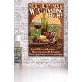 thumbnail image 3 of Northern Neck, Virginia, Wine Vintage Sign (36x54 Giclee Gallery Art Print, Vivid Textured Wall Decor), 3 of 3
