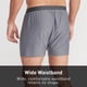 thumbnail image 4 of Ropa interior ExOfficio Give-N-Go 2.0 Boxer para hombre Navy/Steel O, 4 of 6