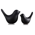 thumbnail image 1 of Estatuas de animales de cerámica FANTESTICRYAN Black Bird para decoración del hogar, 1 of 6