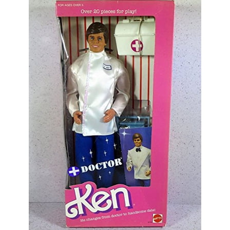 Barbie Doctor Ken Doll 1987 Mattel No. 4118 NEW