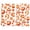 Pumpkin, variant on Fall Pumpkin Kitchen Towel 18x26 Inch,Orange White Maple Leaves Dish Towels Hand Towels for Harvest Autumn Thanksgiving Home Kitchen Decoration (Set of 2)
