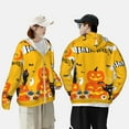 thumbnail image 4 of Gaeub Happy Halloween1 Men's and Women's UPF 50+ Long-Sleeved Sun Protection Clothing, Fishing Shirt Long Sleeve Zip-3X-Large, 4 of 7