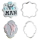 thumbnail image 4 of Naiovety Paquete de 4 moldes para pasteles, portátil, reutilizable, DIY, cocina profesional, hornear, pastelería, Chocolate, Cupcake, molde Herramientas y accesorios para hornear Blanco NO1, 4 of 6