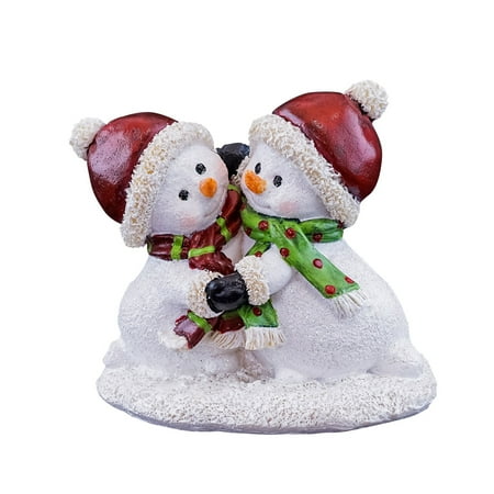 - Top Collection Miniature Fairy Garden Snowmen Dancing