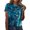 Blue, variant on Womens Athletic Tops V Neck Tee Graphic Woman Summer Tops Long Sleeved Shirts Womens Fashion Shirt Women Long Sleeve Tee for Women Shirts Sleeve Woman Large Shirt Compression Blue S