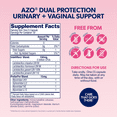 thumbnail image 4 of (3 pack) AZO Dual Protection Urinary and Vaginal Support*, Prebiotic and Probiotic Blend, 14 Count, 4 of 8