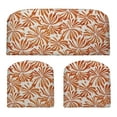 thumbnail image 1 of RSH Décor Indoor Outdoor 3 Piece Foam Wicker Cushion Set, Large, Aria Fiesta Rust Orange, 1 of 6