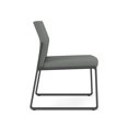 thumbnail image 4 of Fauteuil d'Invité Sans Accoudoirs pour Réception Gansett / Acier Charbon / Gris Pâle, 4 of 5