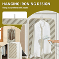 thumbnail image 2 of Portable Ironing Mat for Table Top Iron Pad for Countertop Thick Ironing Blanket Over The Door Steamer Pad Washer Dryer Heat Resistant Mat Travel Ironing Board (27.5"x15.75"), 2 of 7