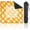 Multi 1-1, variant on Mahjong Mat for Table 31.5x31.5 Inch – Tartan Plaid Check Texture Fall Halloween Non-Slip Noise-Reducing Game Mat for Poker, Dominoes & Board Games