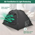 thumbnail image 6 of FICISOG Bed Tent Bed Canopy Tents Full Size, Portable Dream Tent Indoor Sleeping Tents 80% Blackout with 3 Doors, Breathable Private Space Tents, 6 of 9