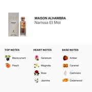 Maison Alhambra Ladies Narissa Et Moi EDP Spray 3.4 oz Fragrances 6290362340874