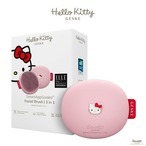GESKE x Hello Kitty SmartAppGuided Facial Brush 3-in-1