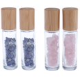 thumbnail image 1 of 4pcs  de Rodillo de Botella Vacío para Aceites Esenciales / 10 Ml shamjiam Botella de perfume con bola giratoria, 1 of 9