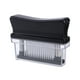 thumbnail image 1 of Herramienta para ablandar carne con 48 cuchillas de acero inoxidable ultra afiladas. Herramienta de cocina para pollo, filete, res, cerdo y pescado. Marca la diferencia en ternura (negro)., 1 of 7