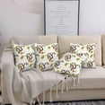 thumbnail image 7 of Throw Pillow Covers, Cartoon Cute Snake Plant Soft Square Pillow Cases with Invisible Zipper for Couch Bed Sofa, Farmhouse Fall Home Decor, 7 of 7