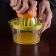 thumbnail image 3 of Exprimidor manual de cítricos, naranjas y limones con cuchara medidora incorporada, 3 of 5