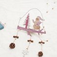 Baiulaoshu Home Decor Room Decor Christmas Tree Ornament Angel Girl Wooden Pendant Old Man
