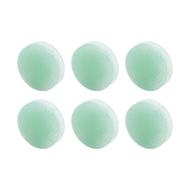 Pool Cue Tips, 6pcs 14mm Crystal Billiard Pool Cue Tips General Size Pool Stick Tips Billiard Cue Tips for Snooker Cue and Pool Cue
