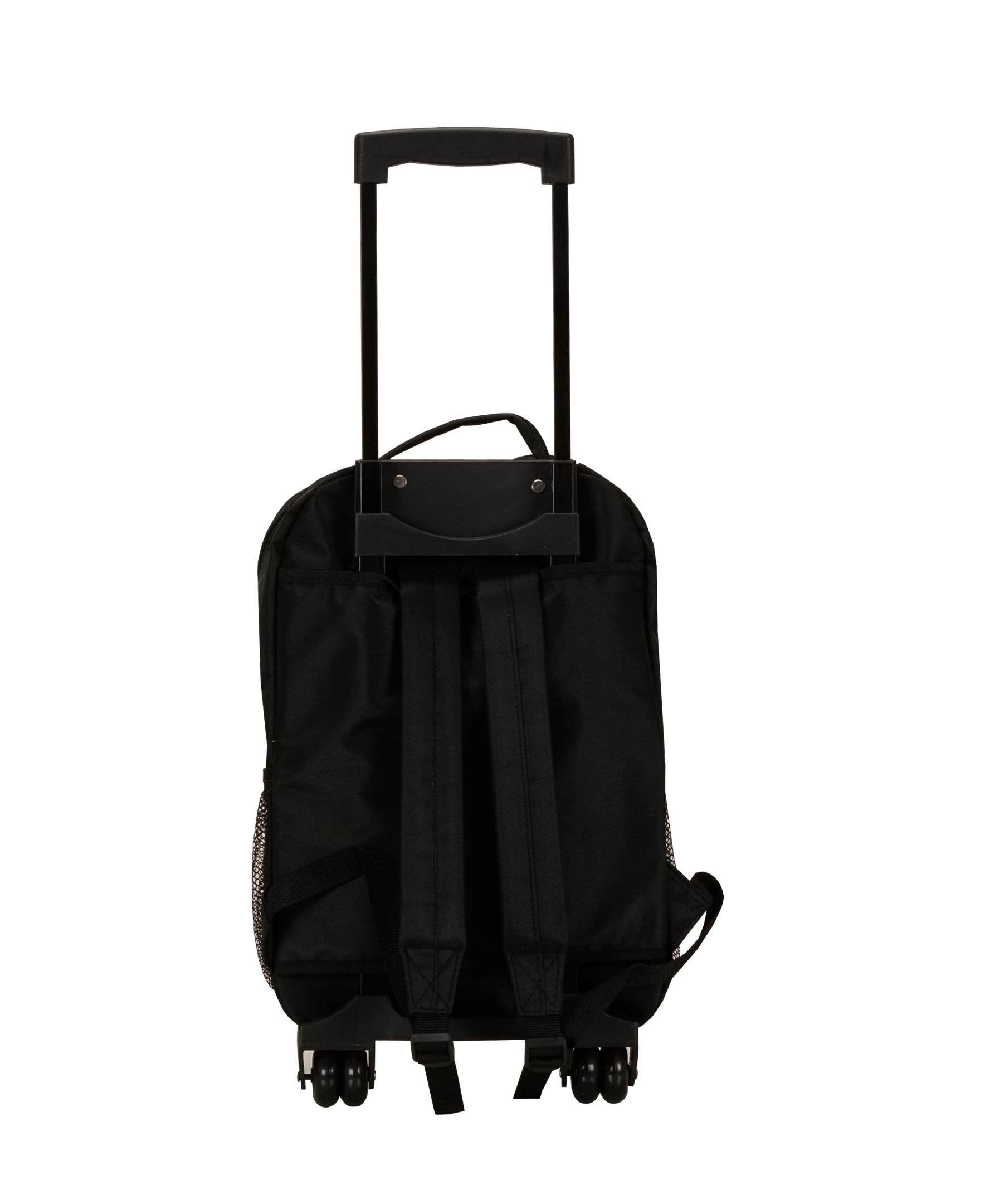 Rockland Unisex Luggage 17" Rolling Backpack R01 Black - image 3 of 4