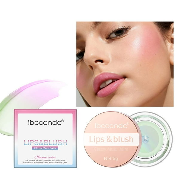 Rubor para mejillas, rubor en polvo rosa, rubor en polvo cálido, gel transparente que cambia de color, rubor en polvo de alto brillo, crema, maquillaje nude natural, rubor en polvo rojo, un canmake