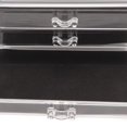 thumbnail image 4 of Clear Acrylic 3 Drawer, 3 Drawer Makeup Organizer Convenient Practical Removable Black Pads Transparent Dustproof Keeping Neat  For Home, 4 of 8