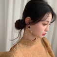 thumbnail image 2 of EKE Women’s Earrings Retro Vintage Elegant Design Lightweight Fashion Jewelry for Daily and Formal Wear, 2 of 10