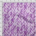 thumbnail image 4 of oneOone Velvet Purple Fabric Brush Stroke Sewing Craft Projects Fabric Prints By Yard 58 Inch Wide, 4 of 4