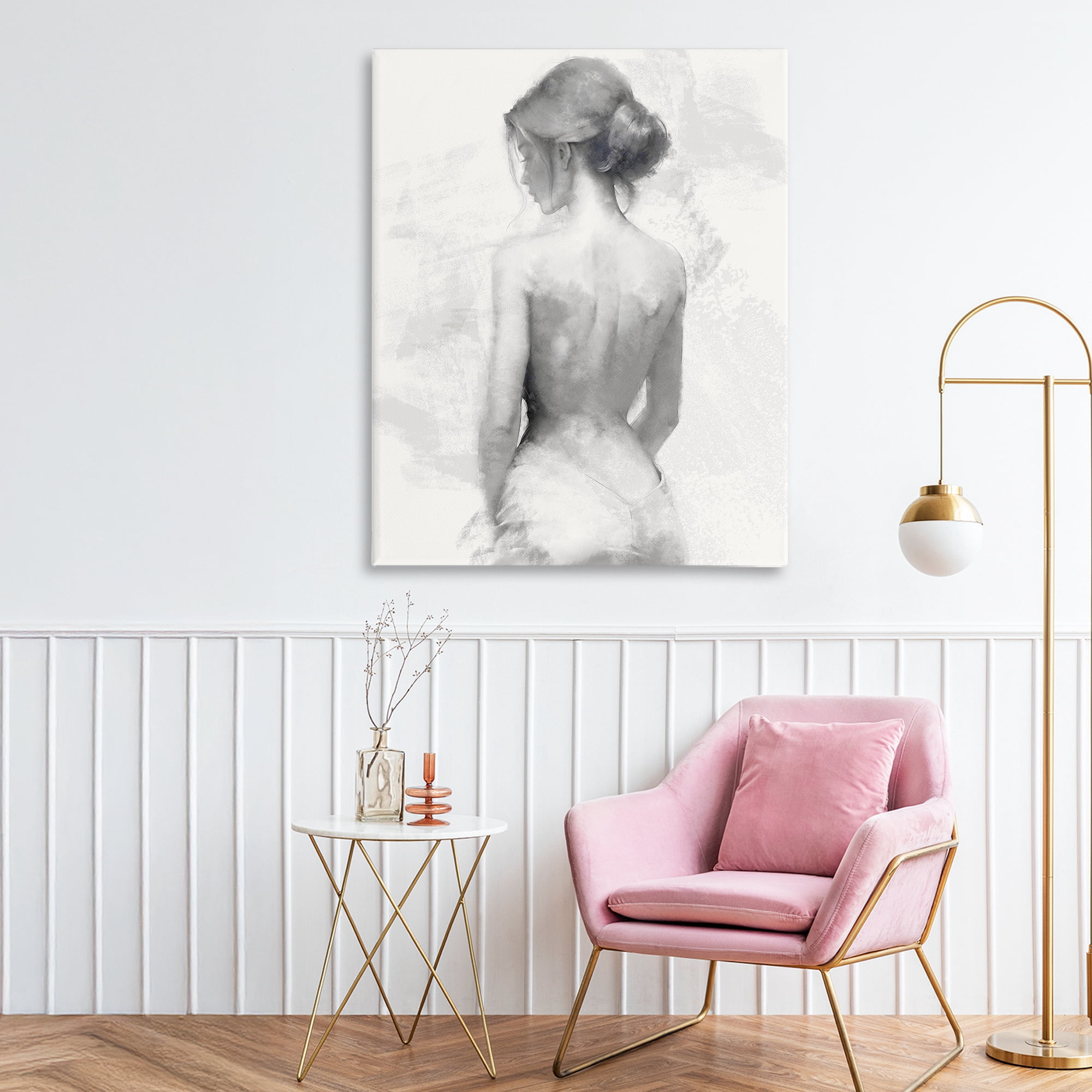 Stupell Industries Mine Elegant Figure Canvas Wall Art, design by Kim Allen