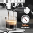 thumbnail image 2 of Máquina de café espresso KOIOS mejorada de 1200 W y 20 bar para el hogar, 2 of 8