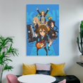 thumbnail image 6 of Japan Music Manga Series K-On! Characters Cute Anime Poster Posters Art Print Wall Photo Paint Poster Hanging Picture Family Bedroom Decor Gift 16x24inch(40x60cm), 6 of 6