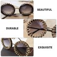 thumbnail image 2 of Shisuyan 1Set Retro Rivet Studded Eyeglasses Fashionable Sunglasses Party Eyeglasses Props, 2 of 9