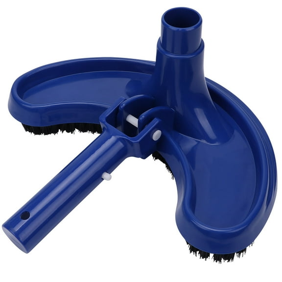 Raindrops Swimming Pool Curved Suction Head Brush Heater Chemical Vacuum Cleaners for Home Stick