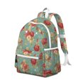 thumbnail image 2 of Pioneer Flower Backpack for School,Cute School Bag,Schoolbag with Adjustable Shoulder Straps & Padded Back,13.4"x11"x4.7", 2 of 6