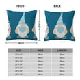 thumbnail image 2 of Pofeuu Nurse Doctor Gnomes Print Double-sided plush pillowcase Square Throw Pillow Covers Pillows Cover for Living Room Bedroom Sofa Couch Cushion Cover（No pillow core）-18"x18", 2 of 7