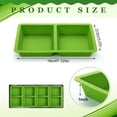 thumbnail image 3 of Cadorn 1PCS Silicone Tray Divider Baking Mat, Non-Stick Reusable Freeze Dryer Oven Baking Sheet Organizer for Kitchen Cookware Accessories, Heat-Resistant Green Baking Mat for Cookie, Pastry, Pizza, 3 of 8