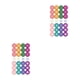 thumbnail image 1 of Etiquetas de refuerzo Advancent 4 Piezas autoadhesivas con forma de donut, 1 of 6