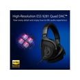 thumbnail image 3 of ASUS ROG Delta S Animate Gaming Headset | Customizable AniMe Matrix LED Display, AI Noise-Canceling Mic, Hi-Res ESS 9281 Quad DAC, Lightweight, USB-C, For PC, Mac, PS5, Switch and Mobile Devices, 3 of 7