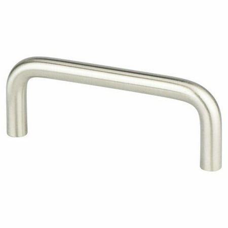 - Berenson Zurich 3 Inch Center to Center Brushed Nickel Pull 6240-2BPN-P