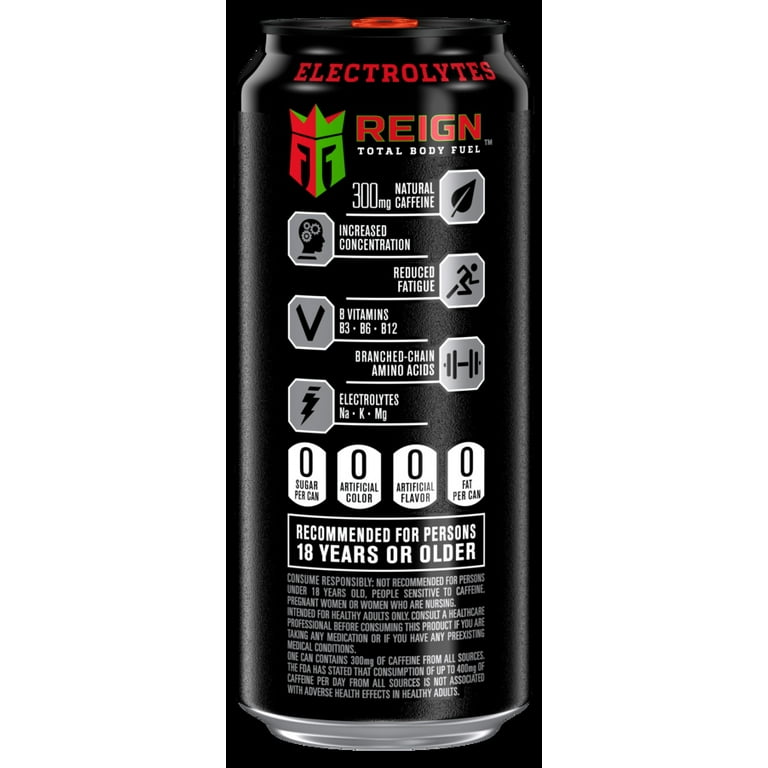 Reign Total Body Fuel  Fitness & Performance Energy Drinks