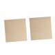 thumbnail image 3 of 2 piezas de paneles de fieltro para tablón de anuncios, tablero de corcho, paneles de pared resistentes con listones y chinchetas. Camello 30x30cm, 3 of 9